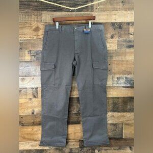 Tommy Bahama Mens Gray Cargo Pants With Pockets Size 36